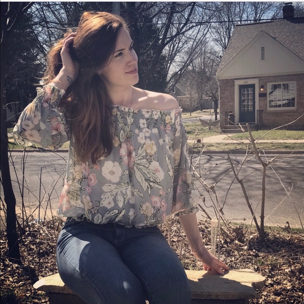 The "Ella" Floral Print Blouse